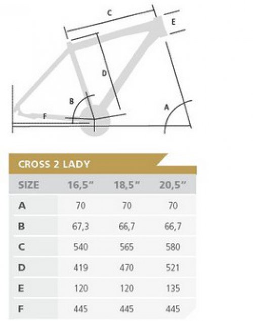 Tabulka Geometrie CROSS 2 LADY